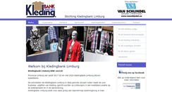 Desktop Screenshot of kledingbank-limburg.nl